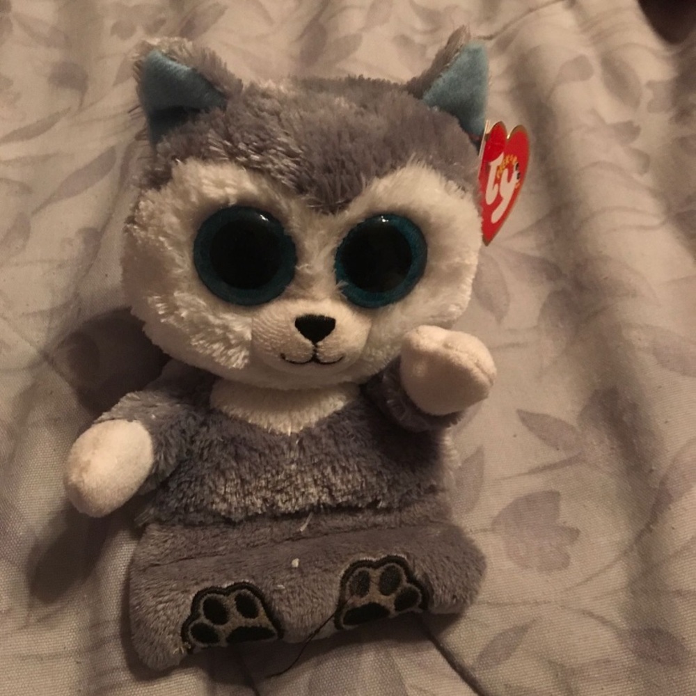 TY husky phone holder